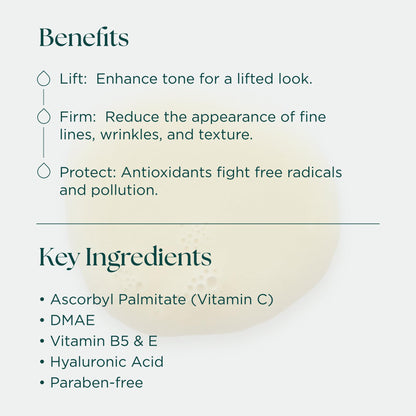 Marini SkinSolutions C-ESTA Face Serum - Lifts, Firms & Protects with Vitamin C, DMAE & Hyaluronic Acid - All Skin Types - Made in the USA - 1 fl oz - dailyvitalstore