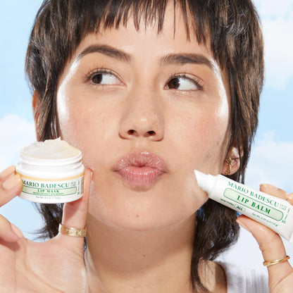 Mario Badescu Lip Mask with Coconut and Mango for All Skin Types, Overnight Lip Treatment Enriched With Skin Softening Coconut Oil, Sunflower Seed Oil and Hydrating Shea Butter, 0.5 Ounces - dailyvitalstore
