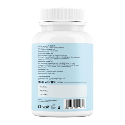 mars by GHC Mars Surge Natural Sea Moss Caps (60N) | Packed with 84 Minerals | Powered with Black Seed Oil | | Overall Well Being - Pack of 1 - dailyvitalstore