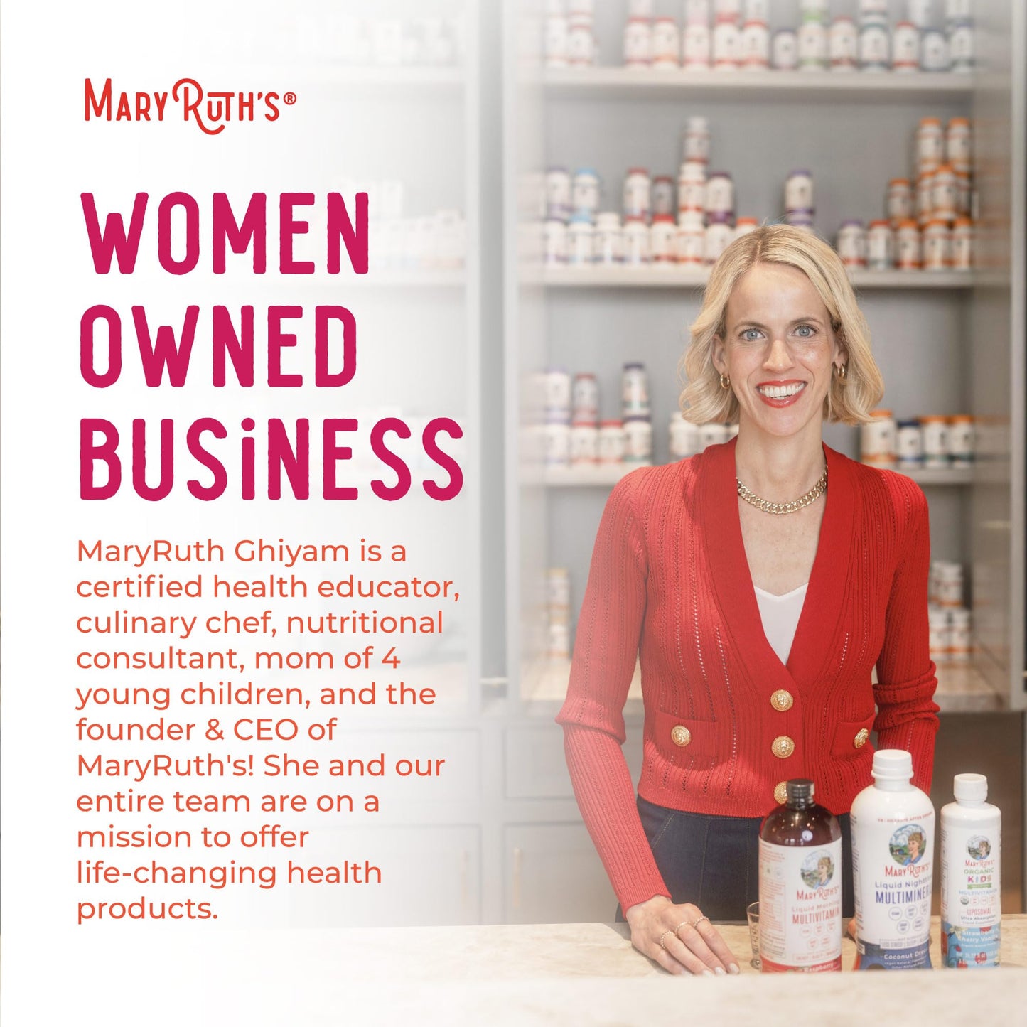 MARYRUTH'S 3-in-1 Daily Health Probiotics for Women | Hormone Support & Gut Health Supplement for Women | Women’s Probiotic - dailyvitalstore