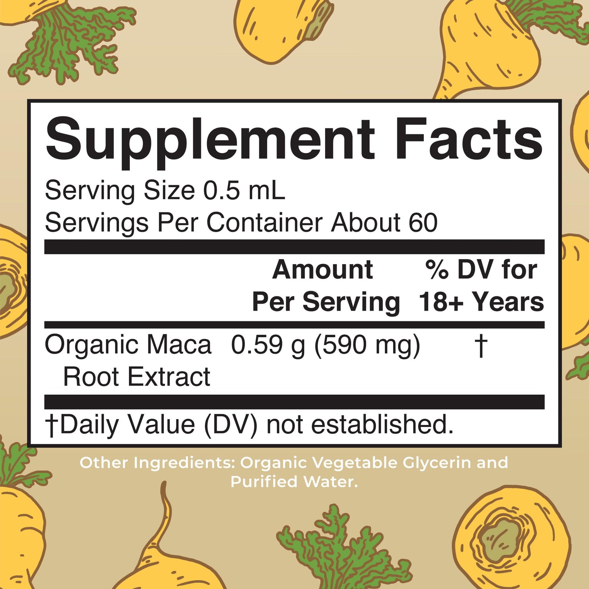 MARYRUTH'S USDA Organic Maca Root Liquid Drops | Vegan | Non-GMO | Gluten Free | Alcohol Free | 1 Fl Oz - dailyvitalstore