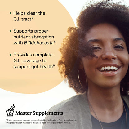 Master Supplements 30-Day Probiotic Gut Reset - Includes Theralac (30 ct.), TruBifido (30 ct.) & TruFlora (30 ct.) - Supports Optimal Gut Health - Gluten Free - dailyvitalstore
