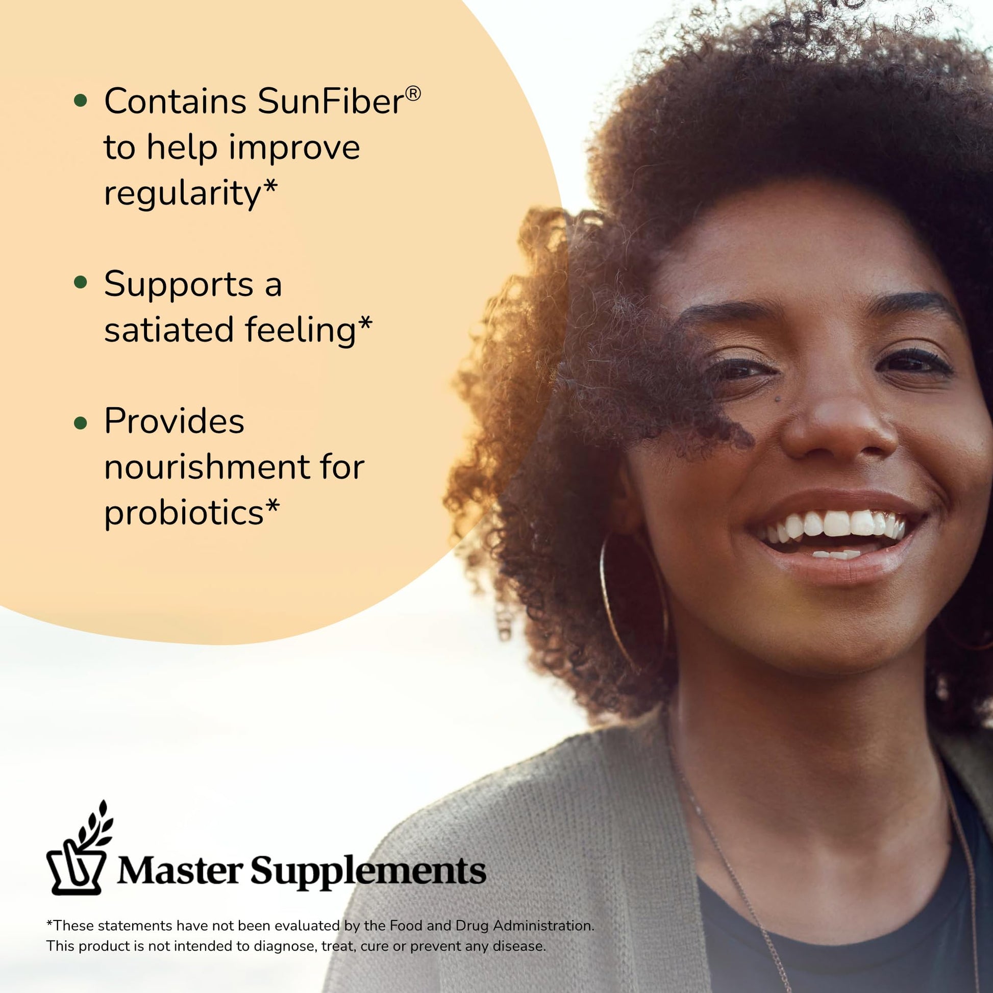 Master Supplements TruFiber - 6.35 oz, Pack of 2 - Prebiotic Fiber to Help Boost Probiotic Growth - Supports Digestive Health - dailyvitalstore