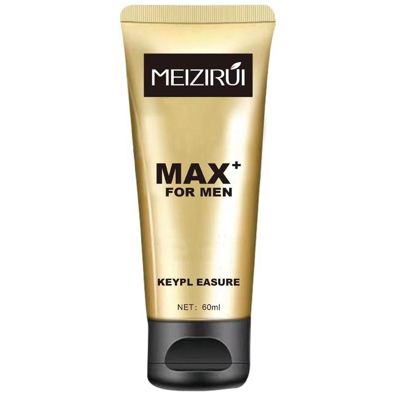Max+ Extra Large Strength Enlargement Growth Gel for Man – Men's Power Massage Enlarger Cream with Natural Oil for Increase Size, Huge Thickness, Strength and Prolonged Performance (1) - dailyvitalstore