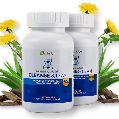 Max Muscle Naturaliga Cleanse and Lean Defining Agent Herbal Cleanse for Regularity w/Natural Detoxifying Ingredients for Gut Health Colon Detox - dailyvitalstore