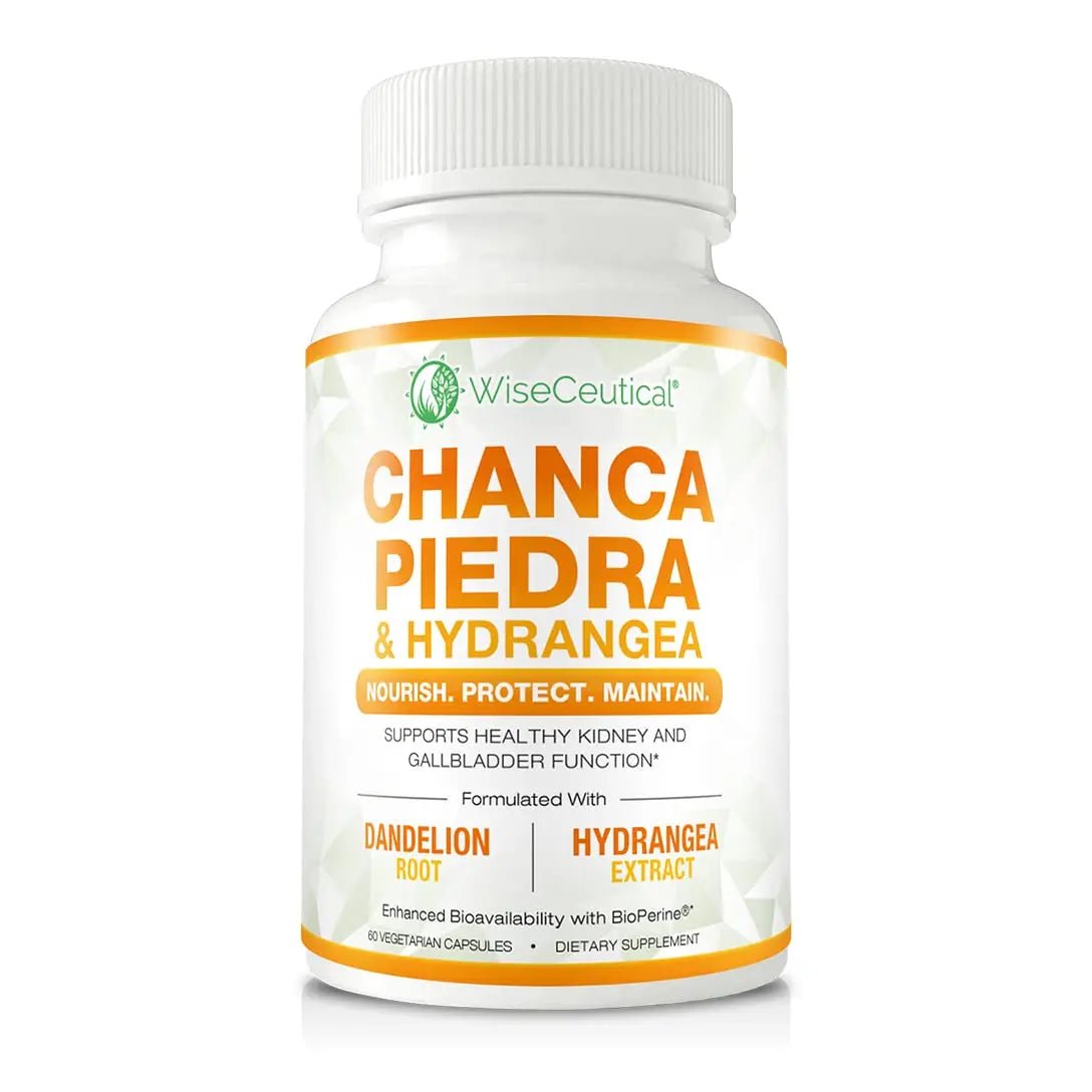 Max Strength Chanca Piedra, Hydrangea & Dandelion Root - Natural Kidney & Gallbladder Formula - Stone Breaker, Flush Impurities, Cleanse Urinary Tract - Enhanced with BioPerine. 60 Veggie Capsules. - dailyvitalstore