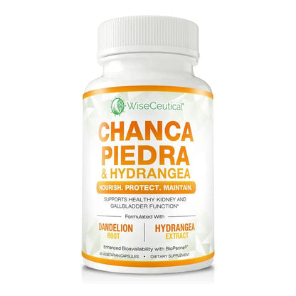 Max Strength Chanca Piedra, Hydrangea & Dandelion Root - Natural Kidney & Gallbladder Formula - Stone Breaker, Flush Impurities, Cleanse Urinary Tract - Enhanced with BioPerine. 60 Veggie Capsules. - dailyvitalstore