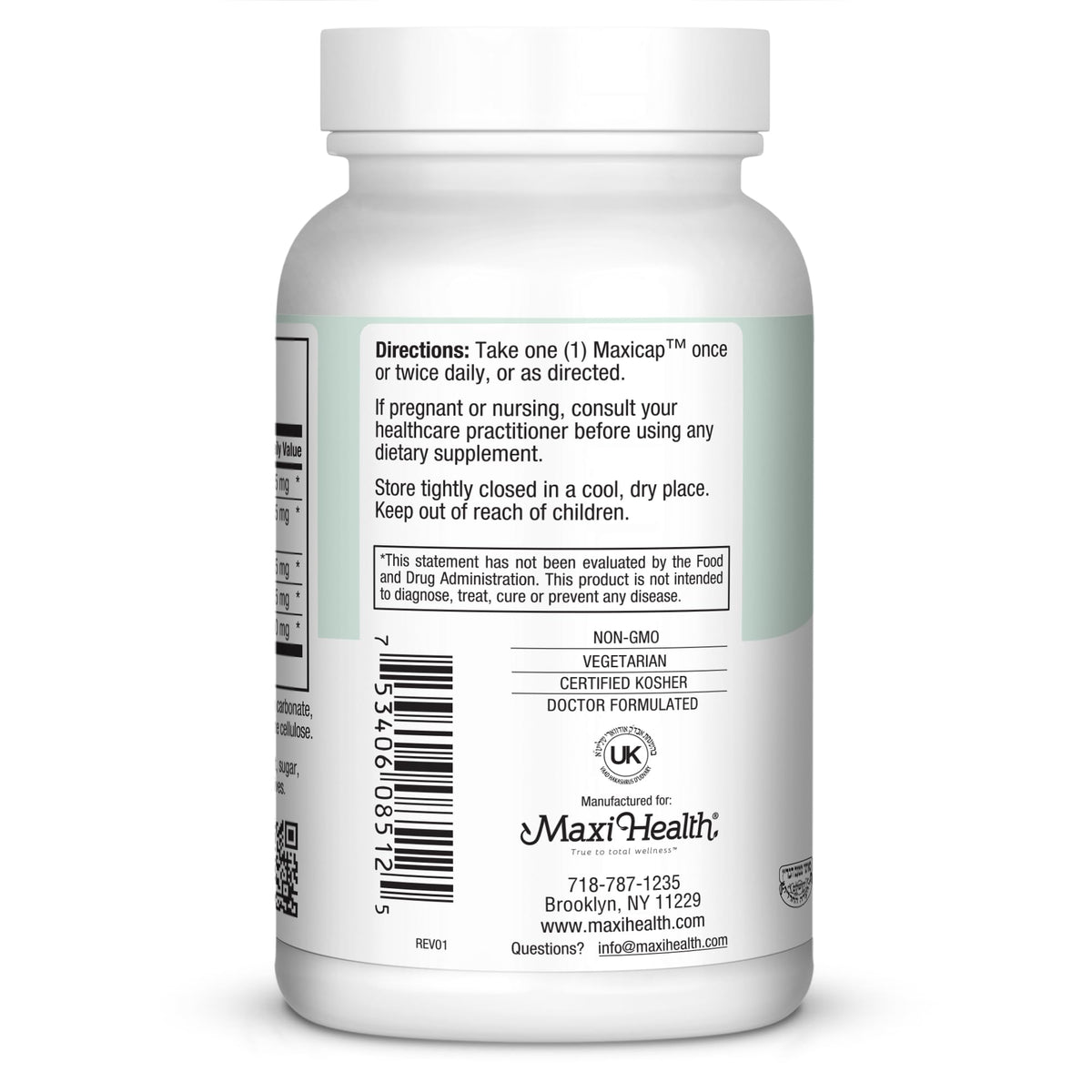Maxi Health Livamax - Liver Formula - with Milk Thistle and Dandelion Root - 120 Capsules - Kosher - dailyvitalstore