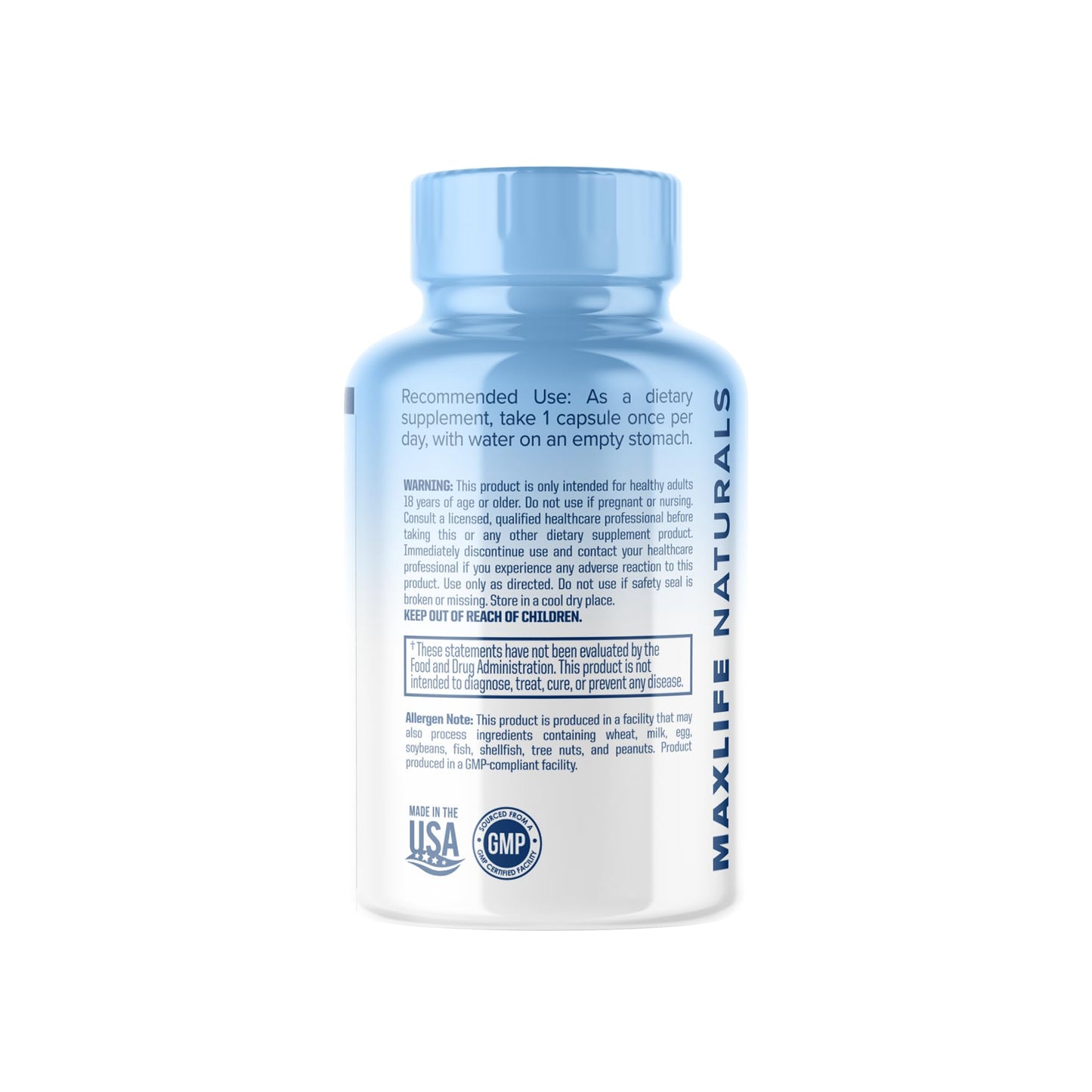 MAXLIFE NATURALS ArthroFlex Advanced Joint Health Supplement – 30 Capsules - Vital Joint Supplements for Women and Men, Type II Collagen Cartilage Supplement, Made in USA Health Care Supplements - dailyvitalstore