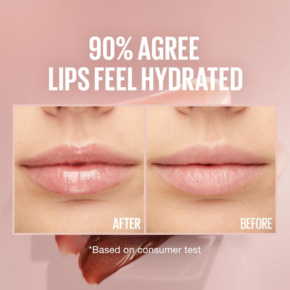 Maybelline Lifter Gloss, Hydrating Lip Gloss with Hyaluronic Acid, High Shine for Plumper Looking Lips, Opal, Pink Neutral, 0.18 Ounce - dailyvitalstore