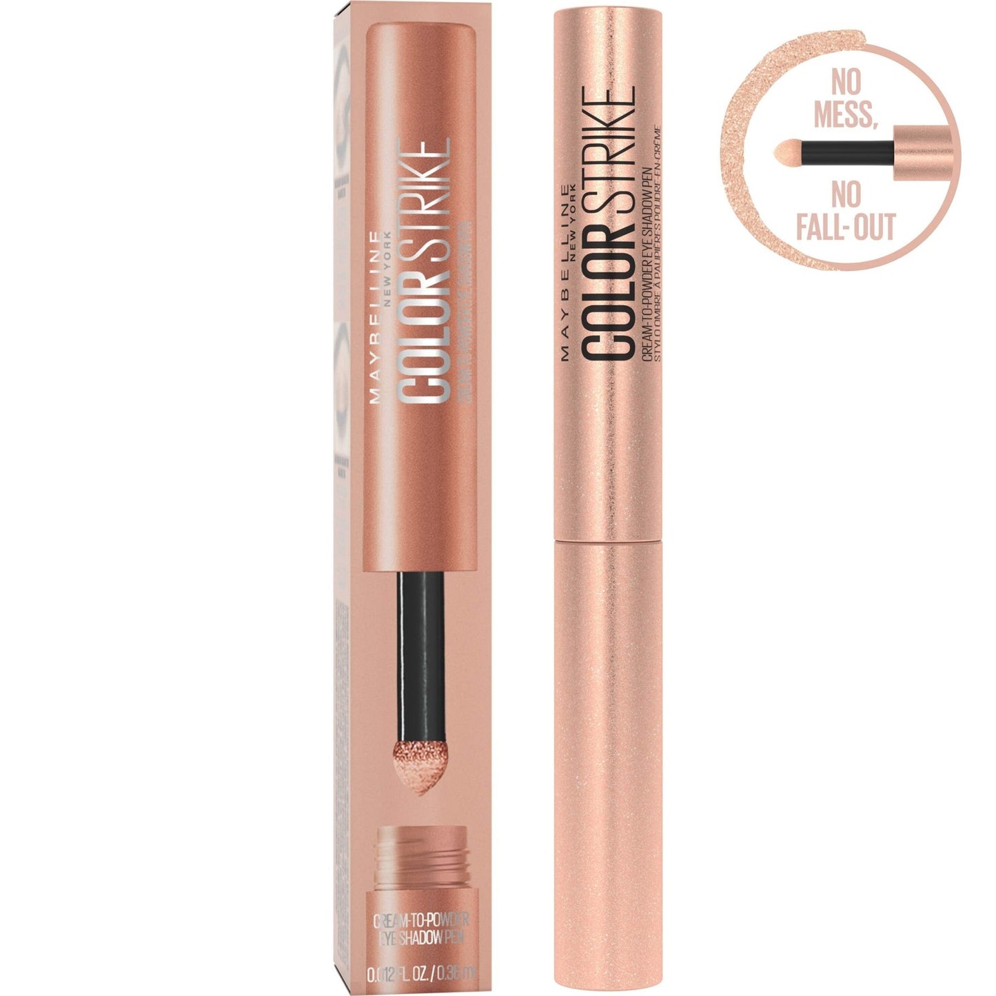 Maybelline New York Color Strike Eye Shadow Pen, Cream To Powder Finish, 30 Spark - dailyvitalstore