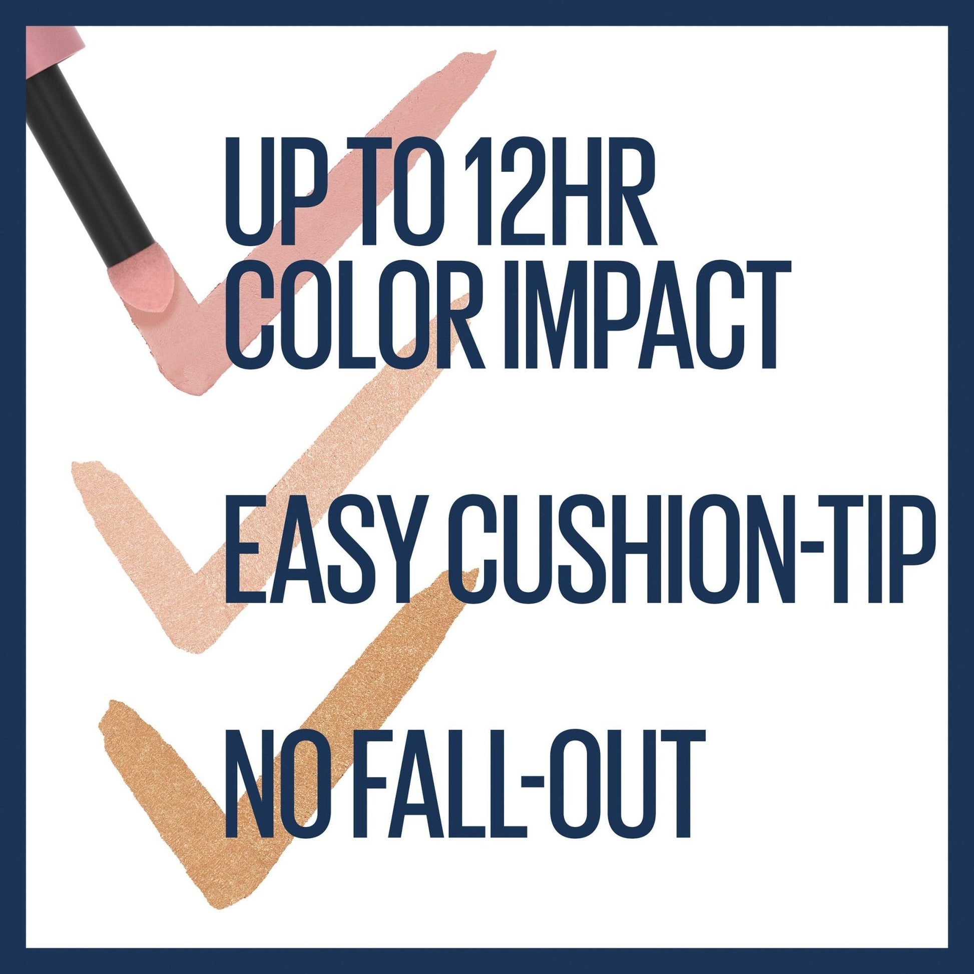 Maybelline New York Color Strike Eye Shadow Pen, Cream To Powder Finish, 30 Spark - dailyvitalstore