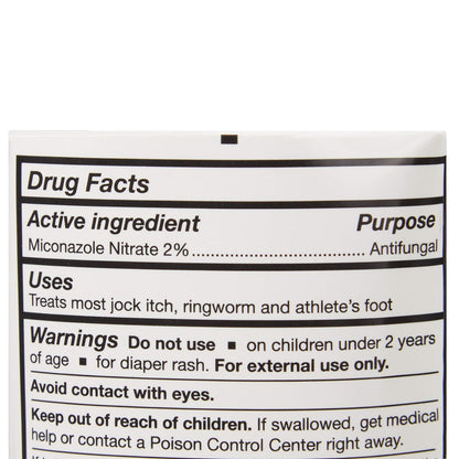 McKesson Antifungal Cream, 2% Miconazole Nitrate - Relieves Itching, Burning, Cracking from Jock Itch, Ringworm and Athlete Foot - 4 oz., 1 Count - dailyvitalstore