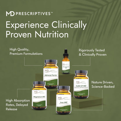 MD Prescriptives - Essential Multi (Delayed Release) - Multivitamin Mineral Complex Supplement for Enhanced Hormone Support - 120 Capsules - dailyvitalstore