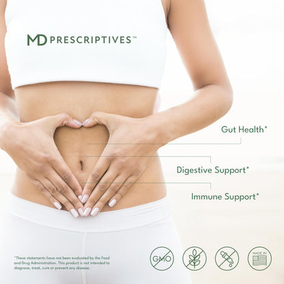 MD Prescriptives - PureBiotic - Probiotic Dietary Supplement for Digestive & Gut Health - 60 Capsules - dailyvitalstore