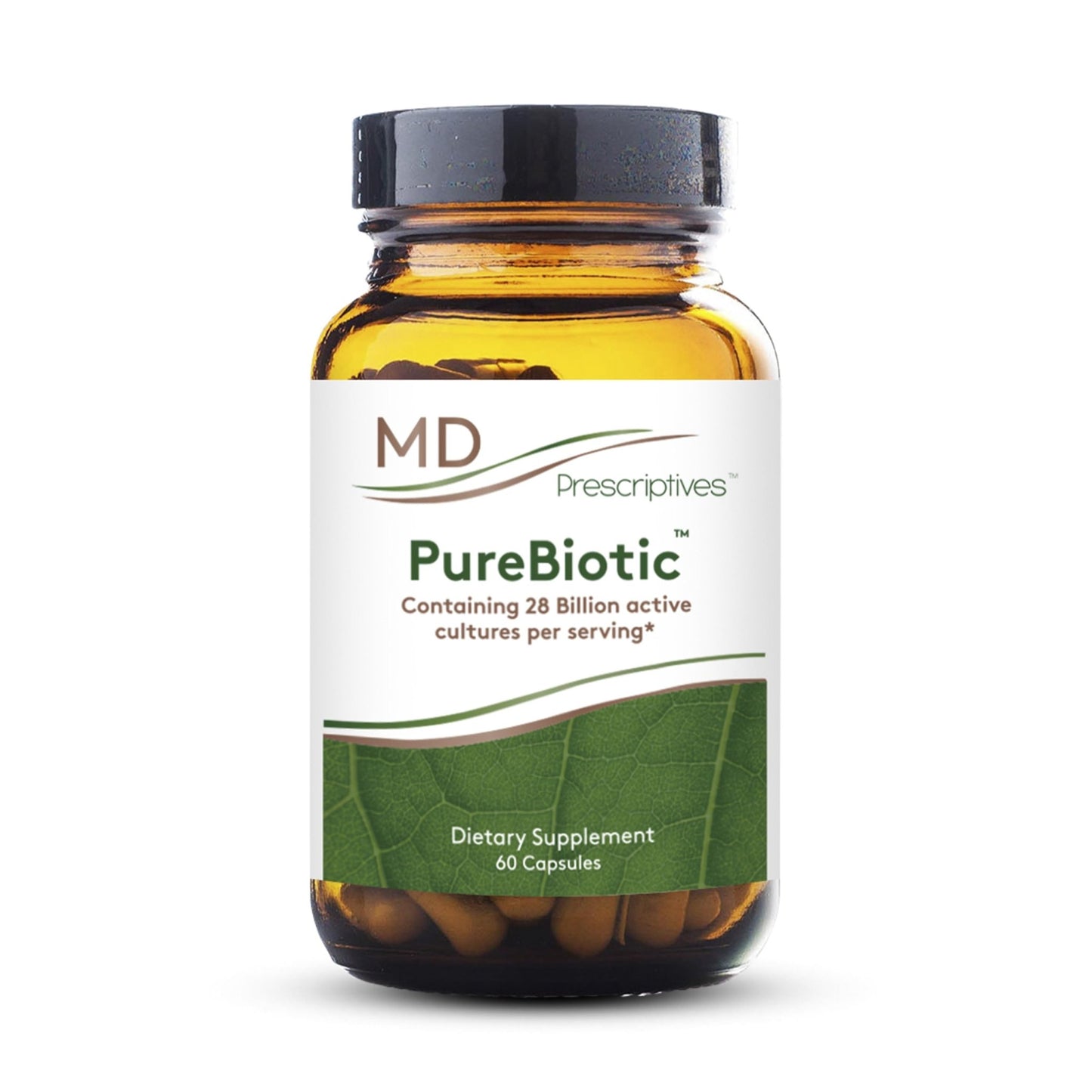 MD Prescriptives - PureBiotic - Probiotic Dietary Supplement for Digestive & Gut Health - 60 Capsules - dailyvitalstore