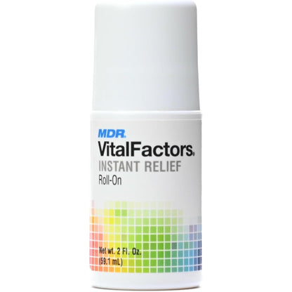 MDR Instant Relief Roll-On – Fast-Acting Topical Pain Relief for Muscle, Joint & Back Comfort – Cooling Sensation with Menthol & Essential Oils – 2 fl oz - dailyvitalstore