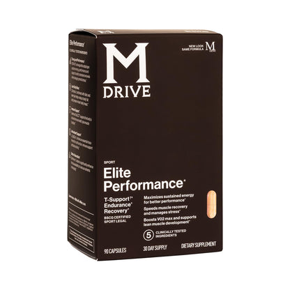 Mdrive Elite Multi - Natural Energy, Strength, Stress Relief, Lean Muscle, Immune Health Support from Zinc, Selenium, Manganese & Vitamin D, Enzymes for Digestive Support - dailyvitalstore