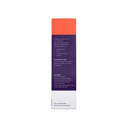 Mederma Quick Dry Oil, Scar and Stretch Mark Treatment, Helps to Improve the Appearance with Natural Botanical Extracts, Paraben Free, Fast-Absorbing, 3.4oz (100ml) - dailyvitalstore