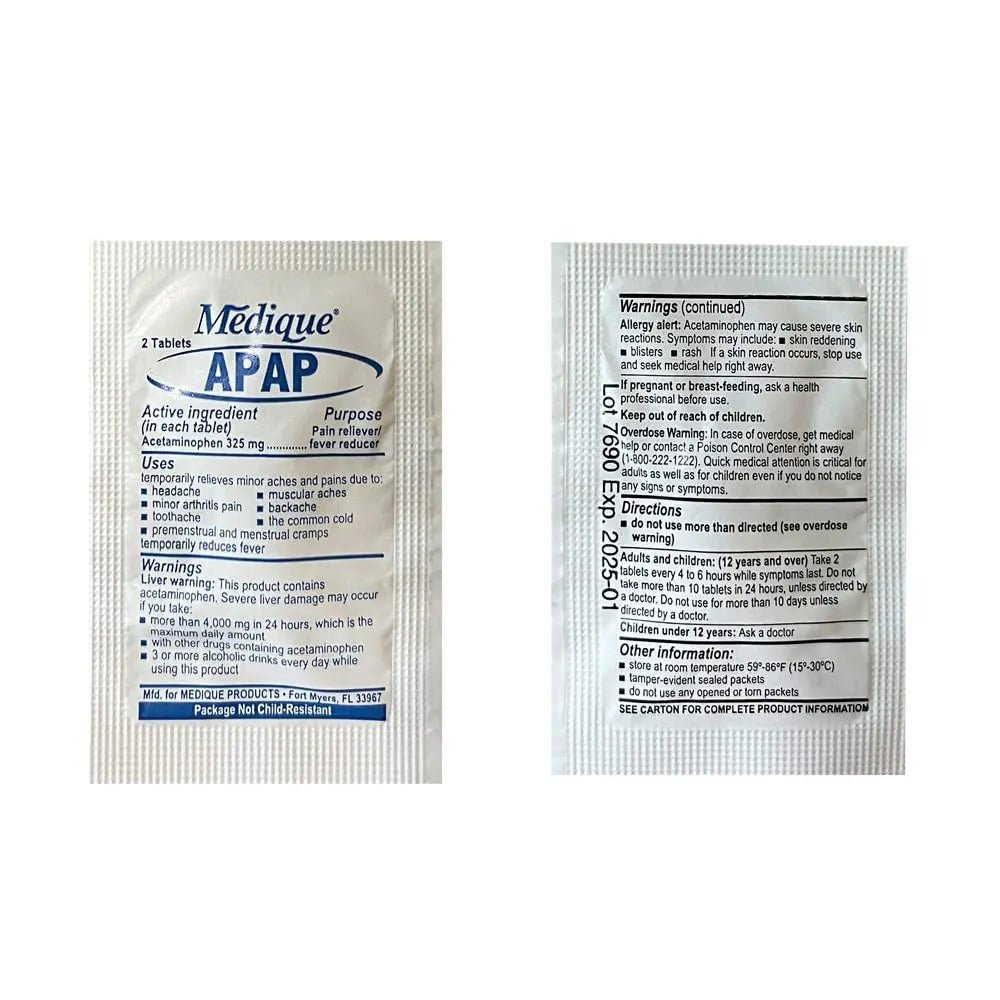 MEDICATIONS Unit DOSE Pack by RESCUE ESSENTIALS - dailyvitalstore