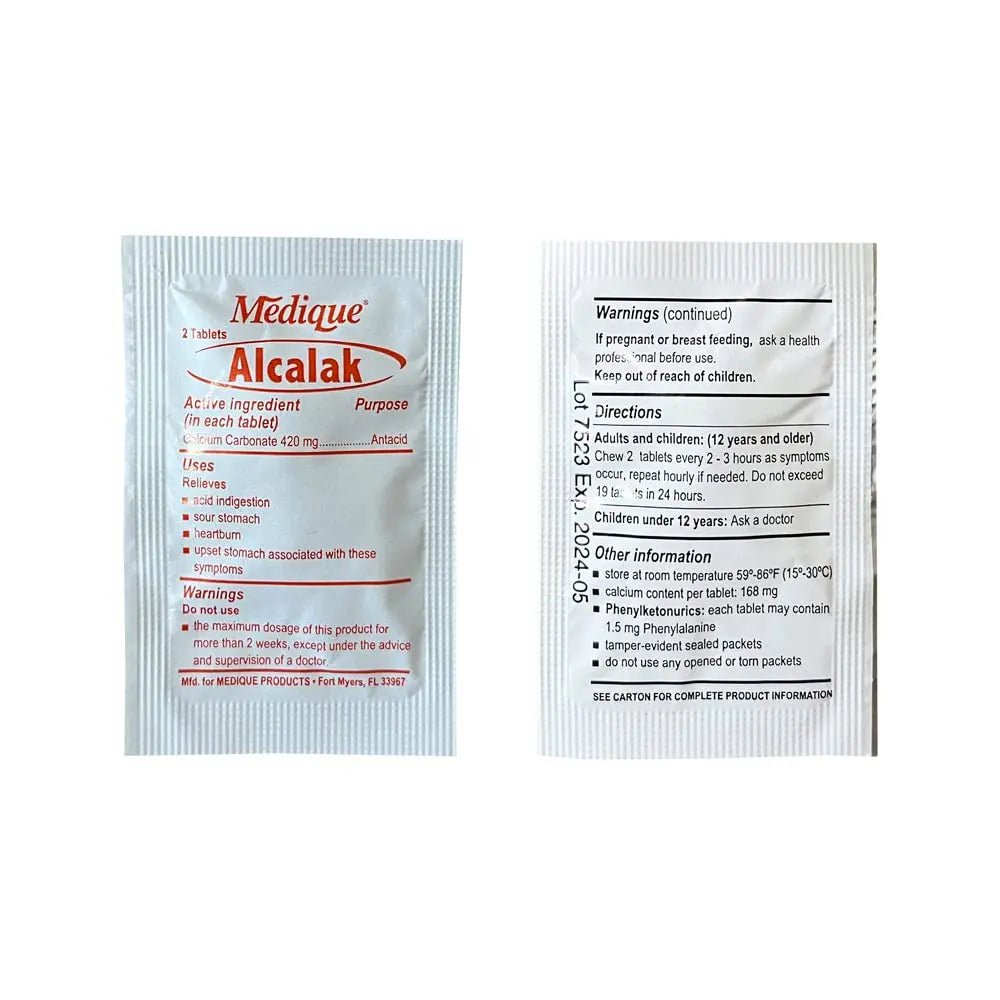 MEDICATIONS Unit DOSE Pack by RESCUE ESSENTIALS - dailyvitalstore