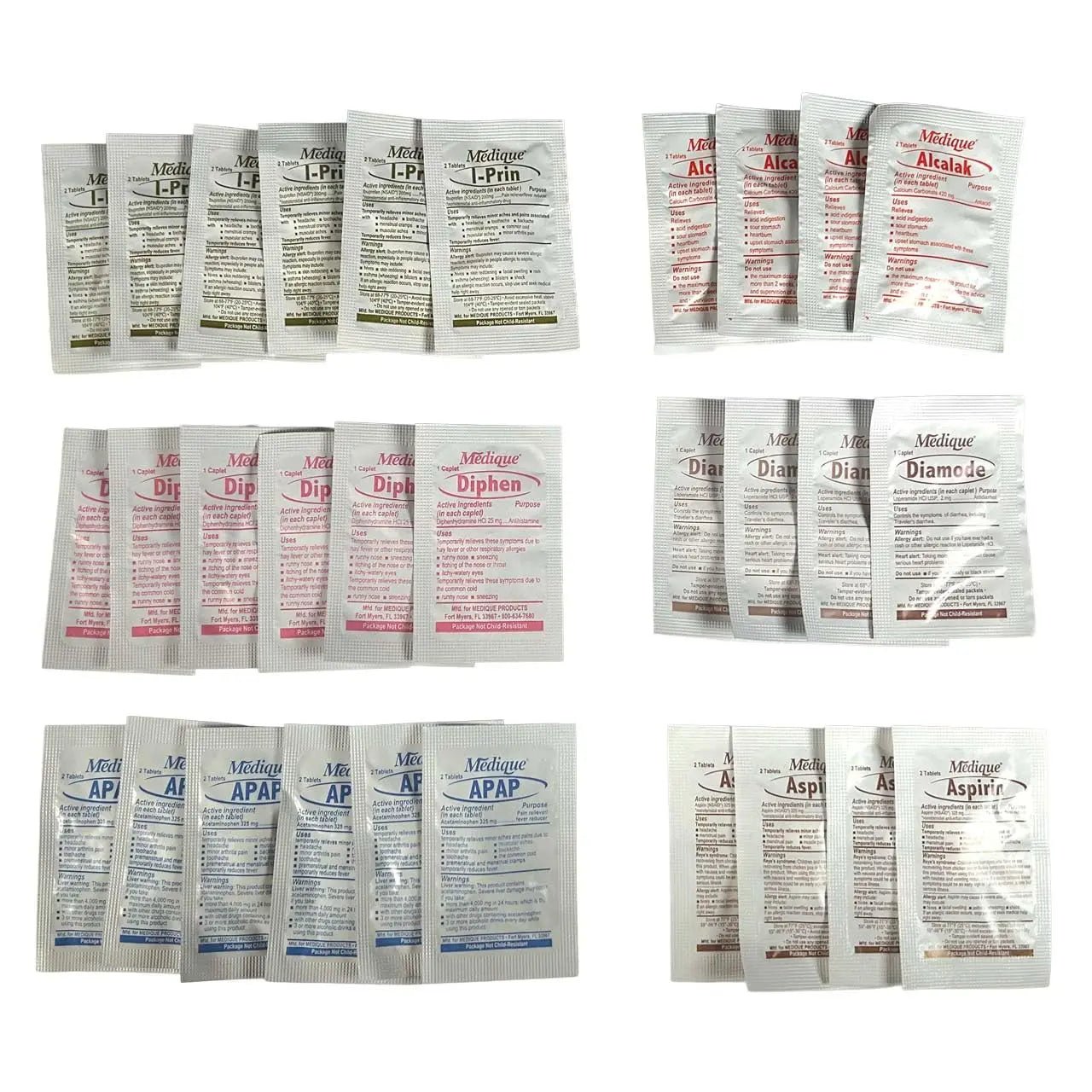 MEDICATIONS Unit DOSE Pack by RESCUE ESSENTIALS - dailyvitalstore