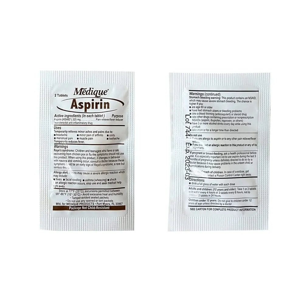 MEDICATIONS Unit DOSE Pack by RESCUE ESSENTIALS - dailyvitalstore