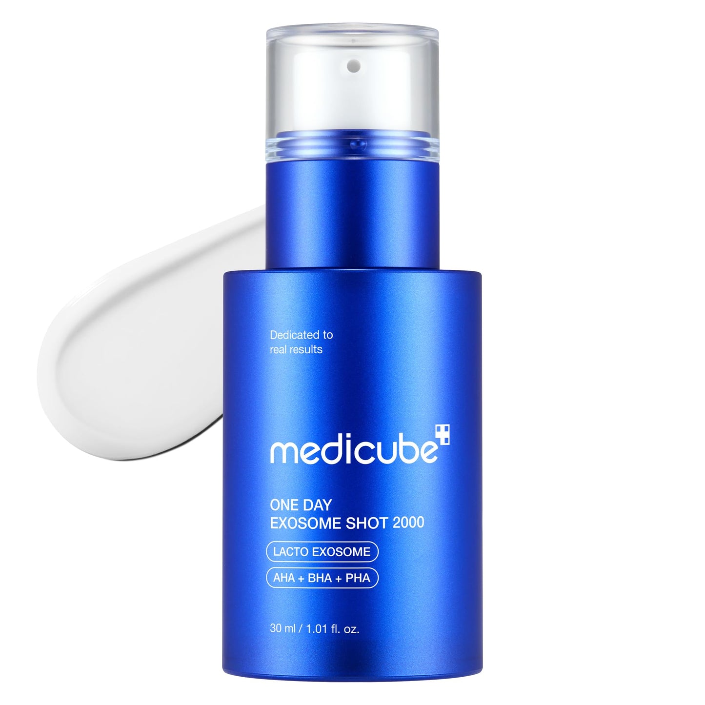 medicube Exosome Shot Zero 2,000 PPM Spicule Facial Serum | Liquid Skin Booster Serum | Exosome, AHA+BHA+PHA | Pore Care, Dead Skin Cells, - dailyvitalstore