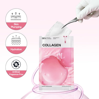 MEDIHEAL Essential Face Mask [Skin Firming] 10 pcs. for Plumping Hydration, Glass Skin & Skin Nourishment - Travel Essentials, Korean Beauty Sheet Mask - dailyvitalstore