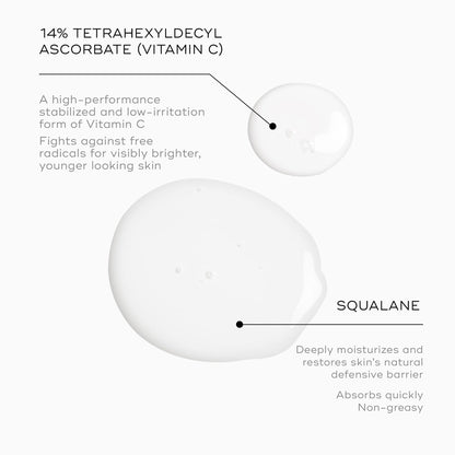 Medik8 C-Tetra Luxe - Balancing Vitamin C Serum For Face - Smooths Fine Lines and Wrinkles - Face Serum with Squalane - Vegan and Gluten Free - 1.0 oz - dailyvitalstore