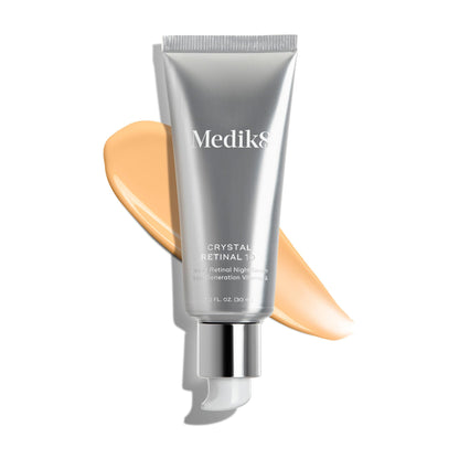 Medik8 Crystal Retinal 10 - Firming, Advanced Skin Retinaldehyde Face Serum - Night Serum with Hyaluronic Acid and Vitamin E - Gluten Free - 1 oz - dailyvitalstore