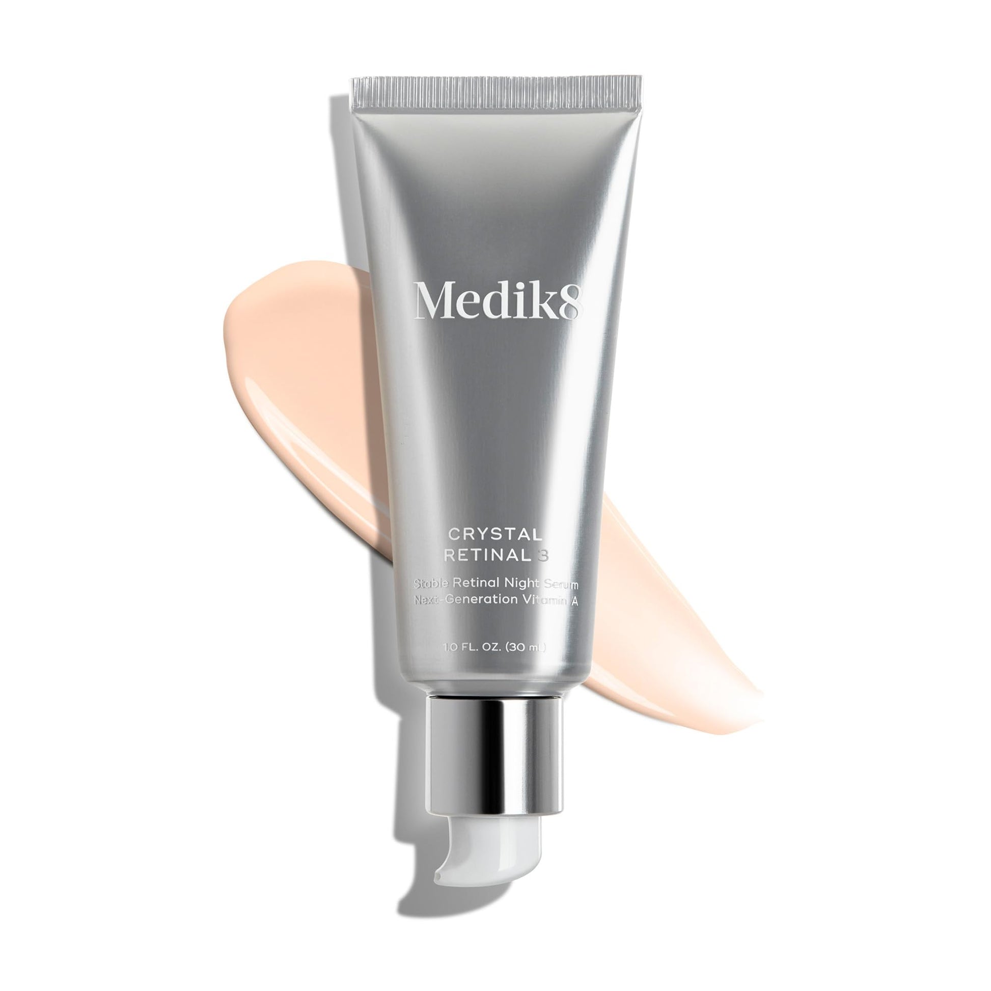 Medik8 Crystal Retinal 3 - Firming, Advanced Skin Retinaldehyde Face Serum - Night Serum with Hyaluronic Acid and Vitamin E - Gluten Free - 1 oz - dailyvitalstore