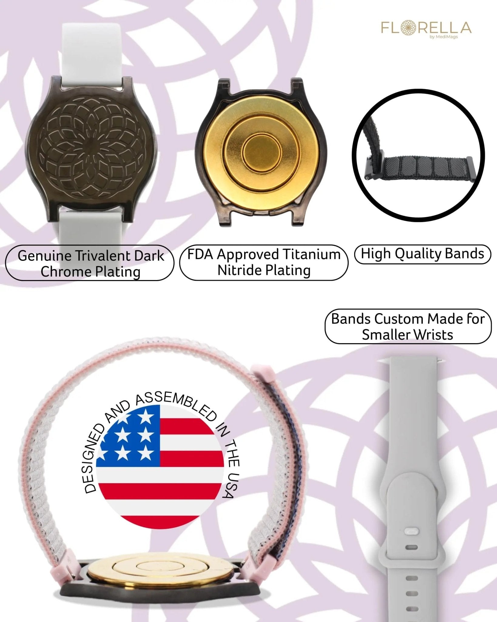 MediMags Period Pain Relief Device - Clinically Proven, All Natural Relief for A Life On The Go - The Florella Therapeutic Device Helps Alleviate The Pain from Menstrual Cramps. - dailyvitalstore