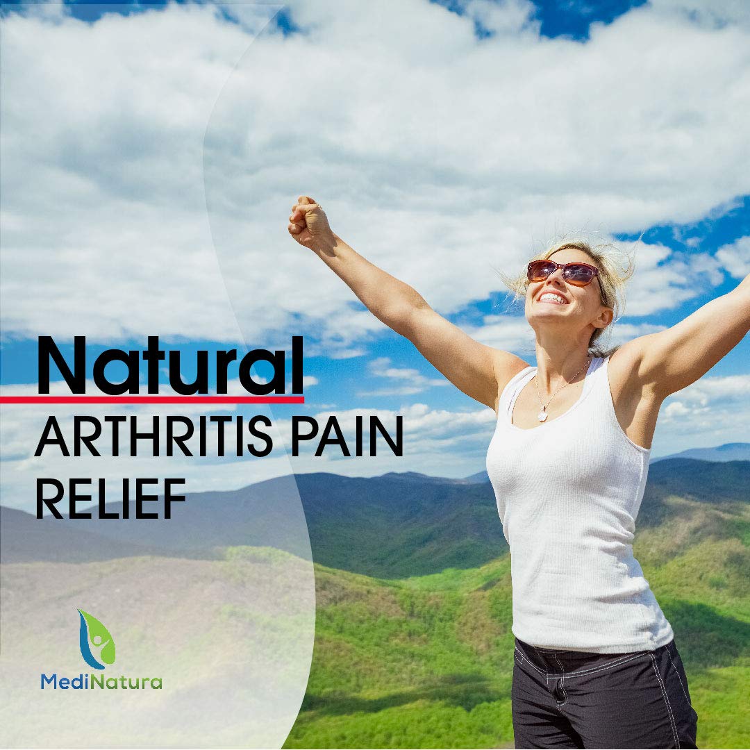 MediNatura T-Relief Extra Strength Arthritis Pain Reliever Arnica +12 Natural Medicines for Joint Soreness Stiffness Aches, Quick Dissolving Pain Relief for Women & Men - 100 Tablets (Pack of 3) - dailyvitalstore