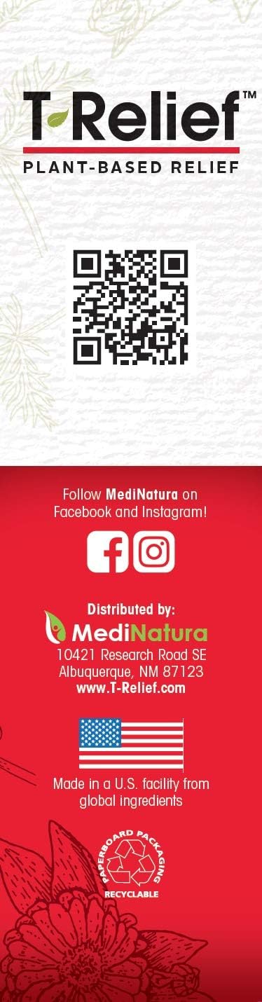 MediNatura T-Relief Extra Strength Discomfort Relief Gel-Extra-Strength Arnica Gel for Fast-Acting Relief-Supports Mobility & Body Aches-Homeopathic & Plant-Based-Paraben-Free-Non-Sticky - 2 oz - dailyvitalstore