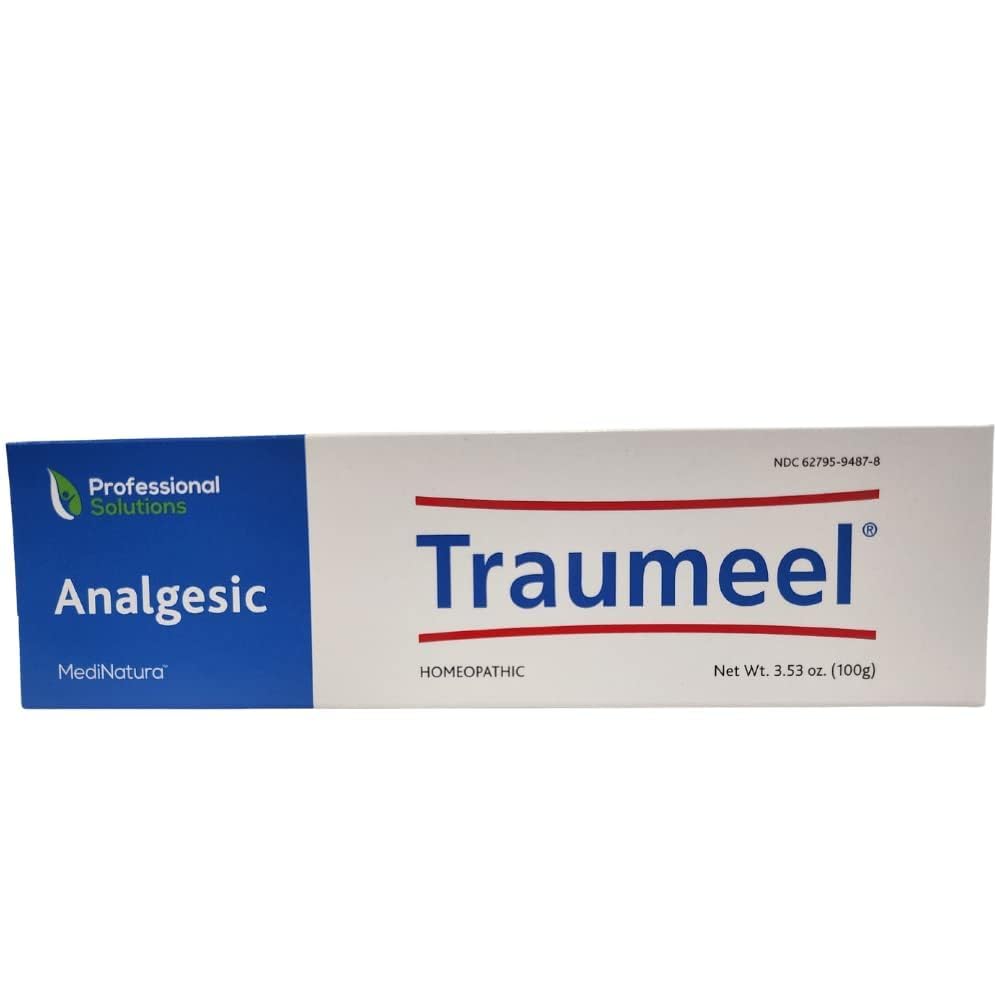 MediNatura Traumeel Ointment Topical Pain Relief for Muscle Joint Back Arthritis Injury or Exercise Related Pain & Soreness Arnica + 13 Active Ingredients - Made in Germany - 3.53 oz - dailyvitalstore