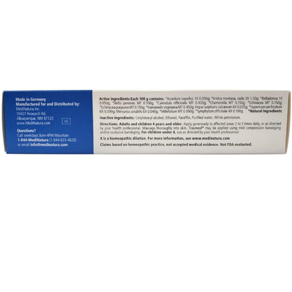 MediNatura Traumeel Ointment Topical Pain Relief for Muscle Joint Back Arthritis Injury or Exercise Related Pain & Soreness Arnica + 13 Active Ingredients - Made in Germany - 3.53 oz - dailyvitalstore