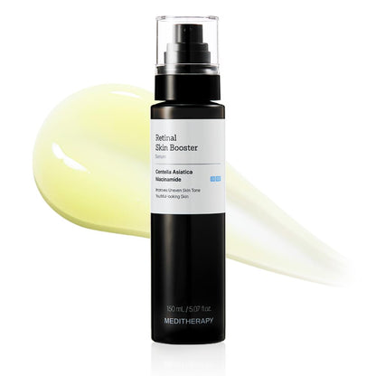 MEDITHERAPY Retinal Skin Booster Serum | Retinaldehyde, Niacinamide Anti-Aging Serum - K-Beauty Facial Serum for Fine Lines, Firming & Radiance - dailyvitalstore