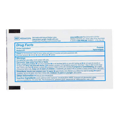 Medline ActivICE Topical Pain Reliever Gel, Great for Arthritis, Muscle Aches and Back Injuries, 5 grams - 100 Packs - dailyvitalstore