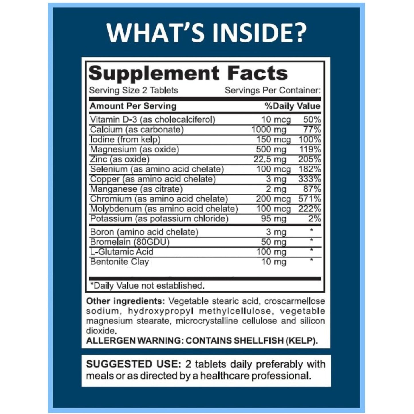 Mega Minerals Supplement by Youfit Nutrition | Trace Minerals | Premium Formula with Source of Minerals and Immune Health Support | Iron Free | All in One - dailyvitalstore