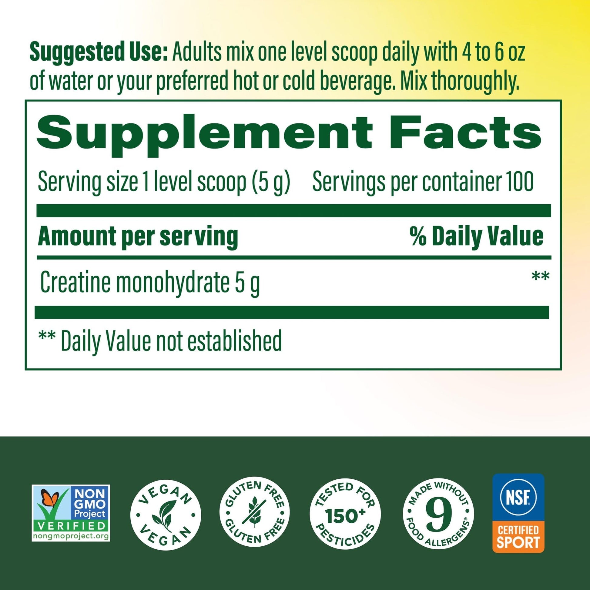 MegaFood Micronized Creatine Monohydrate Powder - Unflavored Post & Pre Workout Powder for Men & Women - Cognitive & Exercise Performance Support - dailyvitalstore