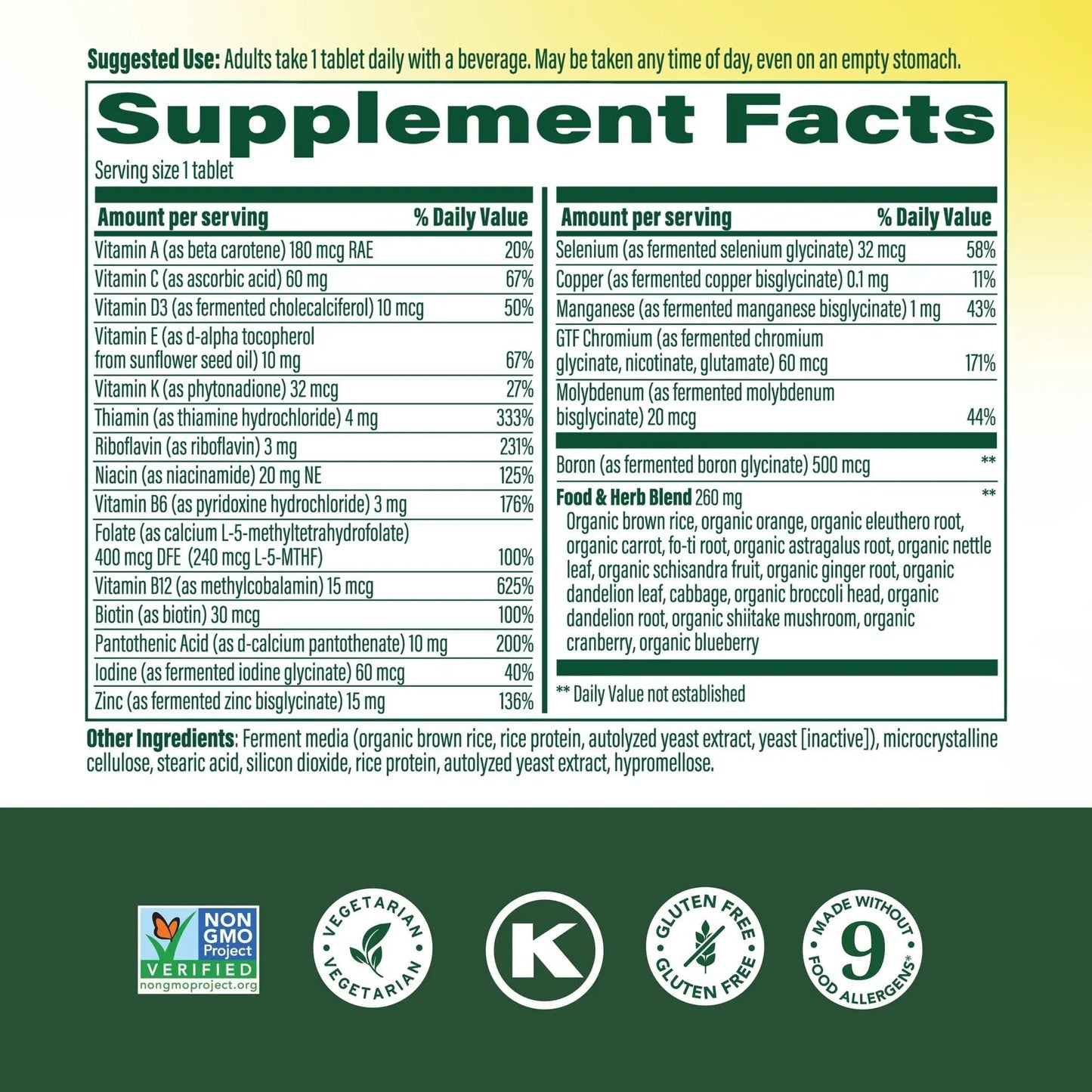 MegaFood One Daily Mens Multivitamins - Multivitamin for Men - Vitamin C, Vitamin D3 & Vitamin B12 - Muscle, Energy Metabolism & Immune Support - dailyvitalstore