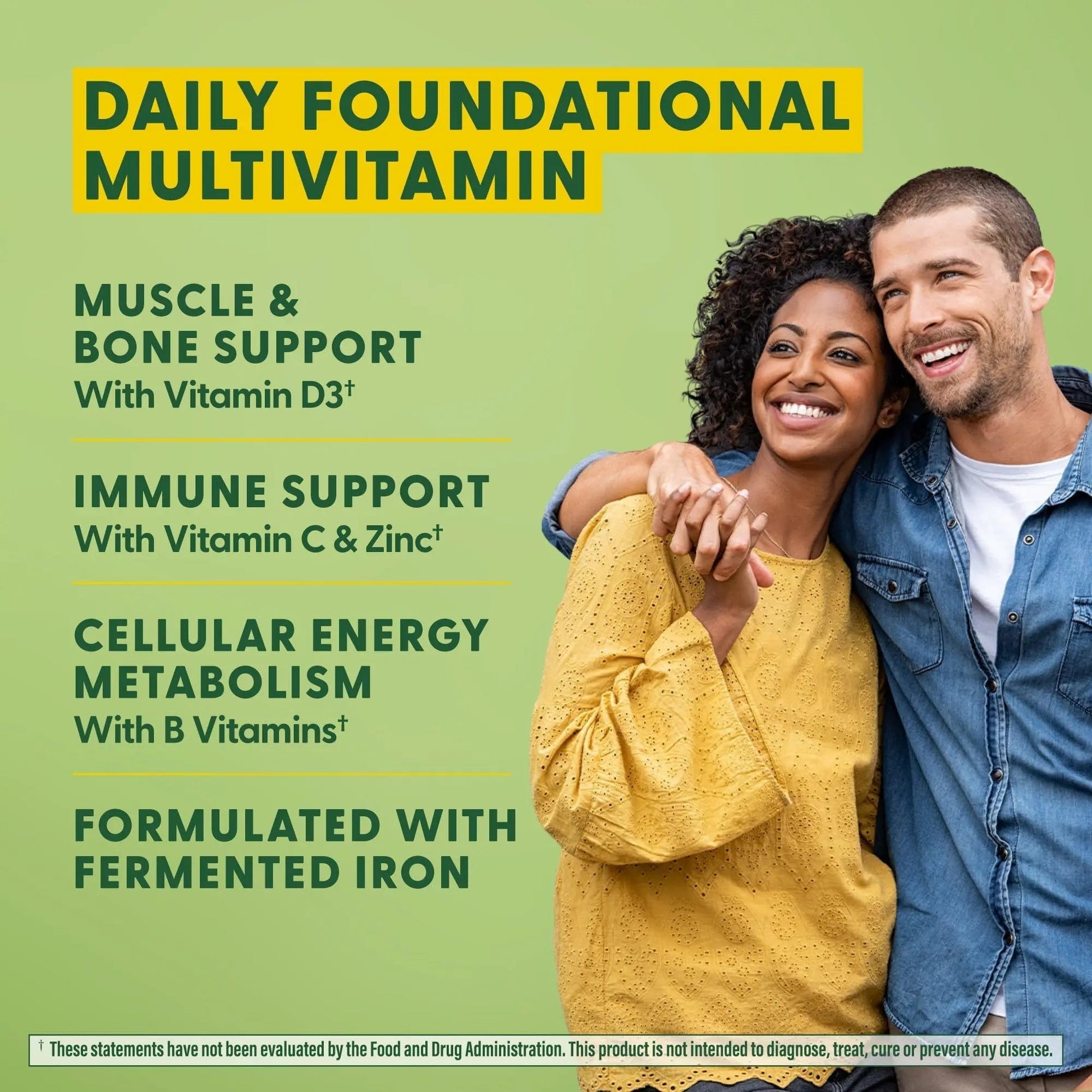 MegaFood One Daily Multivitamin for Women and Men, Immune Support Supplement with Real Food, Vitamin C & Vitamin B, Bone Health - dailyvitalstore
