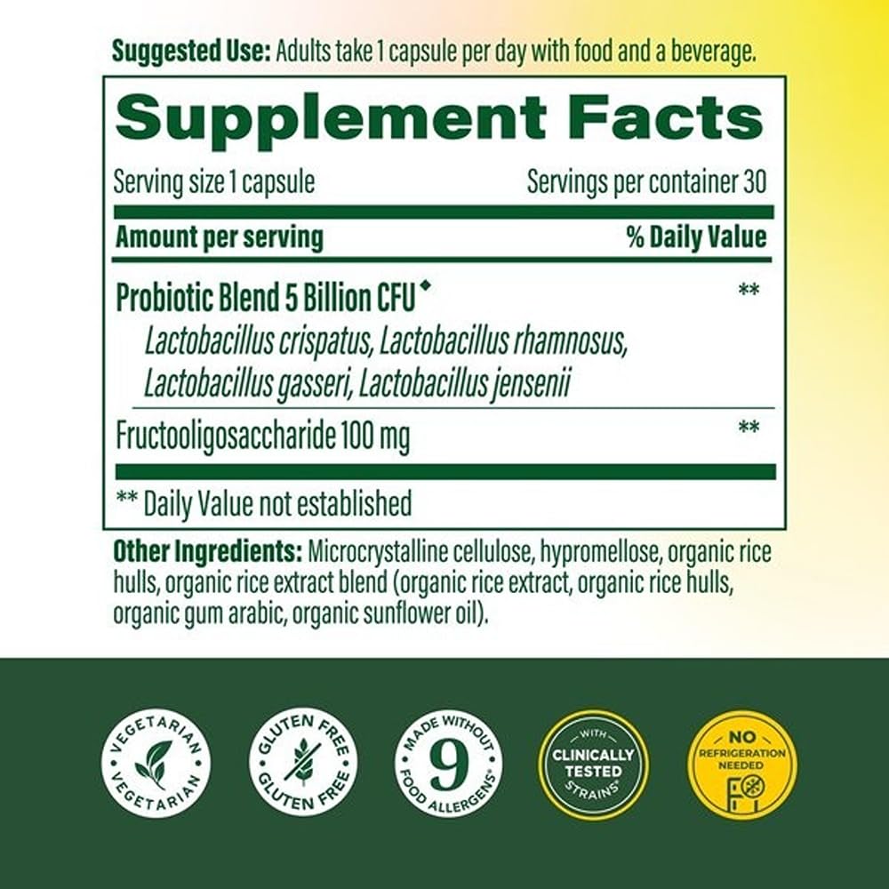 MegaFood Womens Probiotic + Prebiotic - Gluten-Free Prebiotics and Probiotics for Women, Supports Digestive Health & Regularity, Vaginal Probiotics - dailyvitalstore