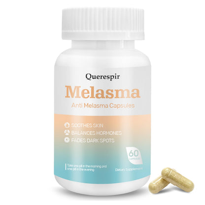 Melanina Anti-Melasma Capsule, Melasma Dark Spot Remover, Melanin Supplement, Spots Remover for Face & Body, Vitamin C & Turmeric Extract, Brightens & Even Skin Tone - 60 Capsules - dailyvitalstore