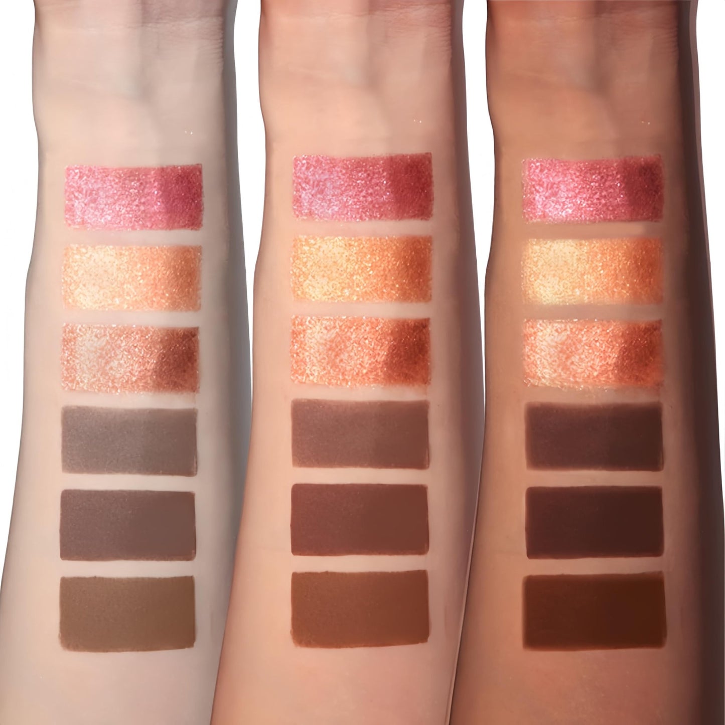 Melemando Face Sculpting Contour Palette 6 Colors Smooth Cream Matte Contour Pressed Powder Lightweight and Easy to Blend Contour Makeup (Color 02) - dailyvitalstore