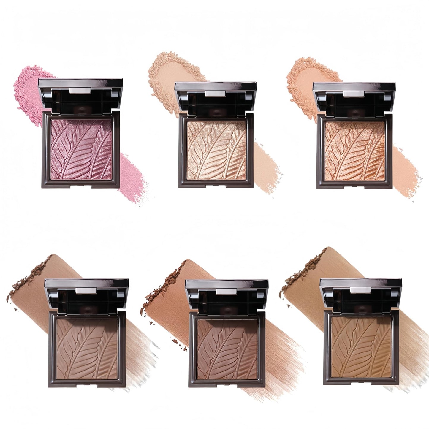 Melemando Face Sculpting Contour Palette 6 Colors Smooth Cream Matte Contour Pressed Powder Lightweight and Easy to Blend Contour Makeup (Color 02) - dailyvitalstore