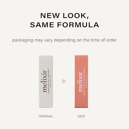 Melixir Vegan Lip Butter (12 Colors), Hydrating Tinted Lip Balm Stick, Bee-Free, Petrolatum-Free, Plant-Based, Moisturizes Dry & Chapped Lips With Shea Butter, Sheer, Natural Finish - 11 Autumn Rain - dailyvitalstore