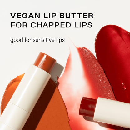 Melixir Vegan Lip Butter (12 Colors), Hydrating Tinted Lip Balm Stick, Bee-Free, Petrolatum-Free, Plant-Based, Moisturizes Dry & Chapped Lips With Shea Butter, Sheer, Natural Finish - 12 Caramel - dailyvitalstore