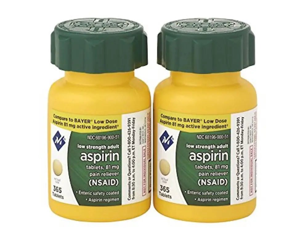 Member's Mark Aspirin 81mg,730 Count (Pack of 2) - dailyvitalstore